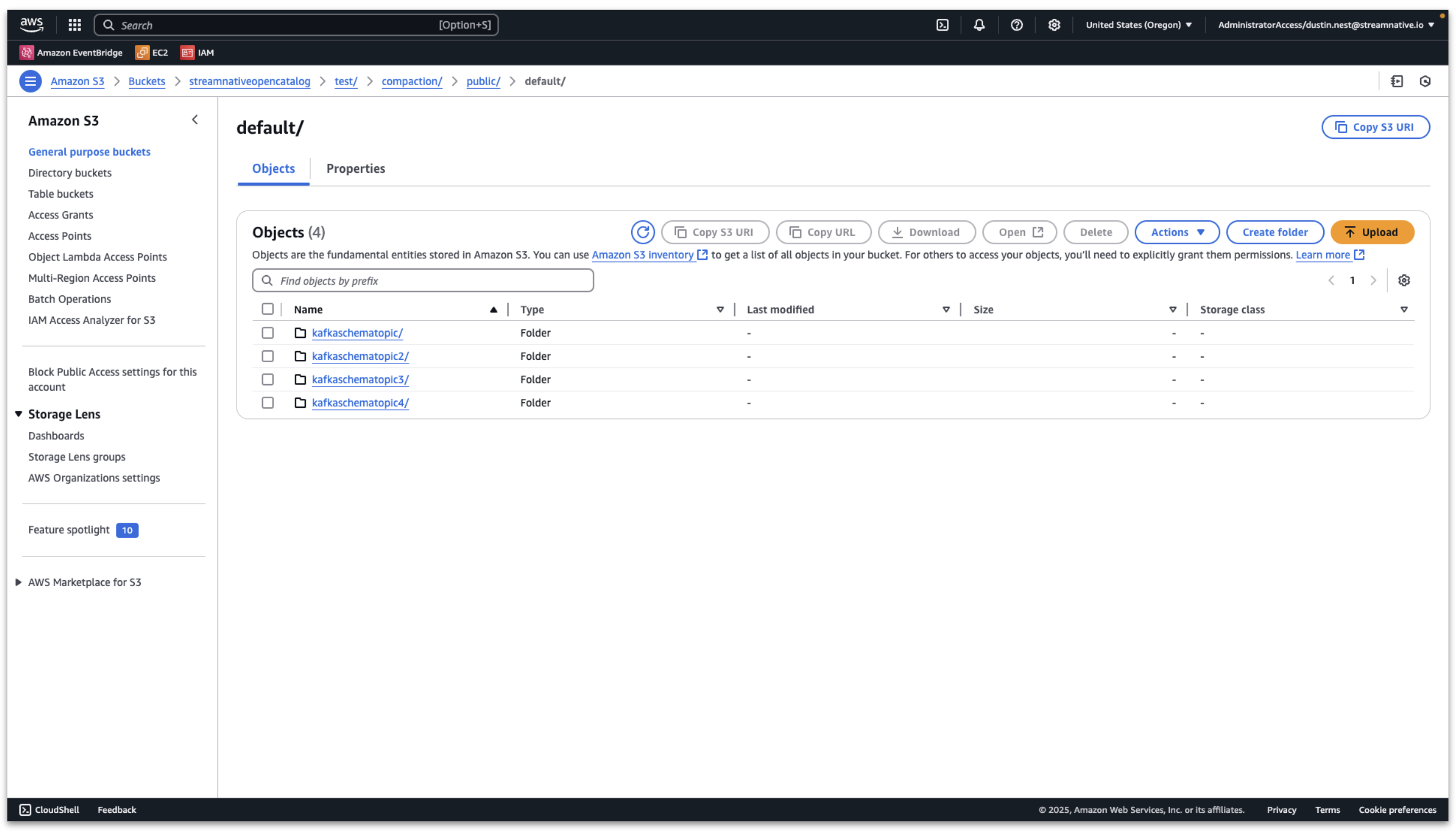 View data in S3 bucket